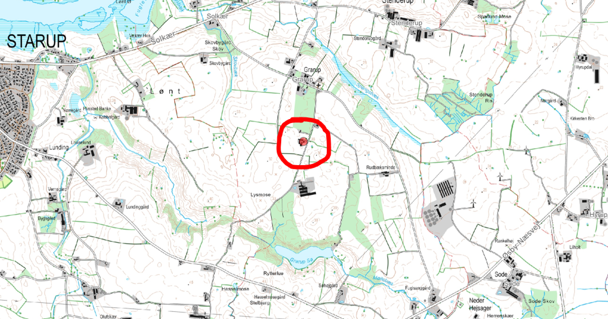 Landszonetilladelse - Grarup Overby 14, 6100 Haderslev | Haderslev Kommune